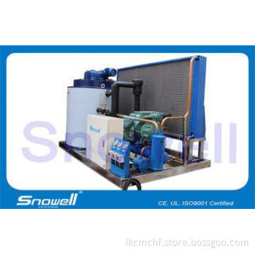 35kw 6T/D Commercial Flake Ice Machine For Seafood Restaura